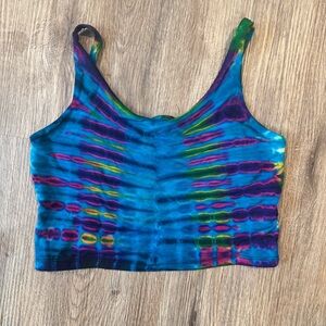 Kathmandu Multicolor Tie-Dye Crop Top